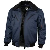 QUALITEX HIGH QUALITY WORKWEAR Qualitex PILOTJACKE 100% PES MIT Teddyfutter+ABTRENNB.ÄRMELN Größe 4XL