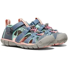 Keen Seacamp II CNX Kinder Flint Stone/Ocean Wave 30