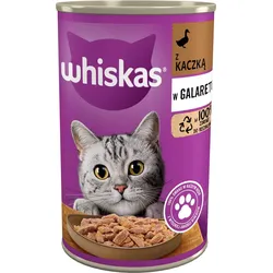 Whiskas Adult Feed mit Ente in Gelee für Katze 400g