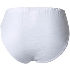 CECEBA Herren Slips, Vorteilspack - Sport Slip, Basic, Baumwolle, M-3XL, einfarbig Weiß XL