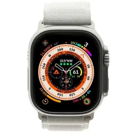 Apple Watch Ultra GPS+Cellular 49 mm Titaniumgehäuse, Alpine Loop polarstern S