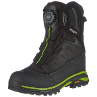 HELLY HANSEN Herren x Construction Shoe, Black Dark Lime, 46 EU