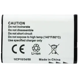 AccuCell Akku passend für Casio NP-90, Casio Exilim Zoom EX-H10, -H15