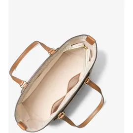 Michael Kors Jet Set Travel Medium Shopper Kunstleder White