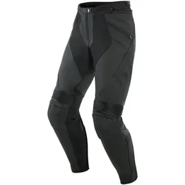 Dainese Pony 3 Lederhose - Matt-Schwarz - 48