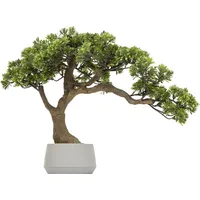 Atmosphera Créateur d'intérieur Kunst-Bonsai in grün h45cm - Grün/Braun