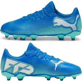 Puma Future 7 Play FG/AG hyperlink blue-mint/white 42.5
