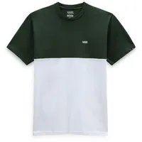 Vans T-Shirt MN COLORBLOCK TEE für Erwachsene, sportlicher Stil, aus Baumwolle weiß XS (40/42)