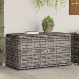 vidaXL Gartenschrank 110 x 55 x 60,5 cm Grau