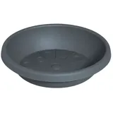 geli Untersetzer CYLINDRO rund aus Kunststoff, Farbe:anthrazit, Durchmesser:21 cm