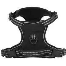 vidaXL Hundegeschirr Schwarz M