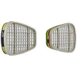 3M Filter 6059 ABEK1 Weiß 1 Paar