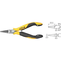 Wiha Rundzange Professional ESD runde, kurze Backen 120 mm