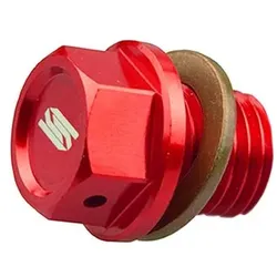 SCAR Magnetische Ölablassschraube Rot, rot