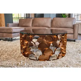 KAWOLA Medina Roségold Glas 120 x 60 x 45 cm