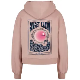 MERCHCODE Sunset Charm Hoodie Rosa 5XL
