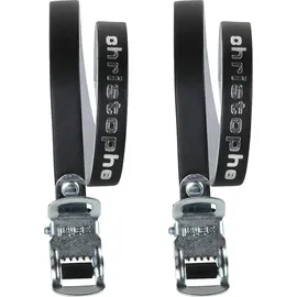 Zéfal Zefal Pedalriemen schwarz 370mm, Leder Riemen Pedal