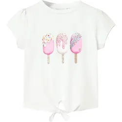 Kinder-T-Shirt Ecru 128