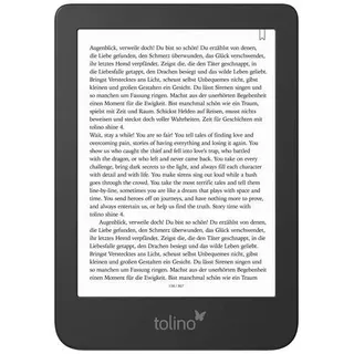 Tolino shine 4 eBook-Reader 15.2 cm (6 Zoll) Schwarz/Blau