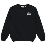 Lonsdale Rundhalspullover Schwarz M