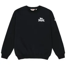 Lonsdale Rundhalspullover Schwarz M