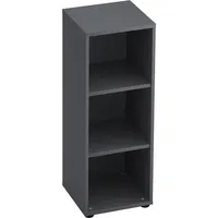 VENDA Cantus Aktenregal 40 x 110 x 40 cm Grau