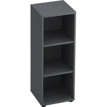 VENDA Cantus Aktenregal 40 x 110 x 40 cm Grau