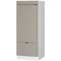 Vicco Mikrowellenschrank Fame-Line 60 x 0 x 0 cm Grau-Beige