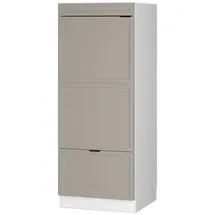 Vicco Mikrowellenschrank Fame-Line 60 x 0 x 0 cm Grau-Beige