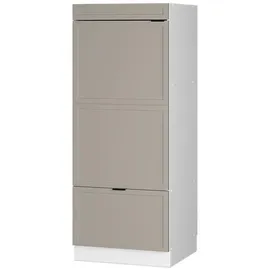 Vicco Mikrowellenschrank Fame-Line 60 x 0 x 0 cm Grau-Beige