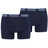 Puma Basic Boxershorts navy M 2er Pack