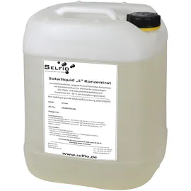 Selfio Solarflüssigkeit Solarliquid L Konzentrat 10 Liter