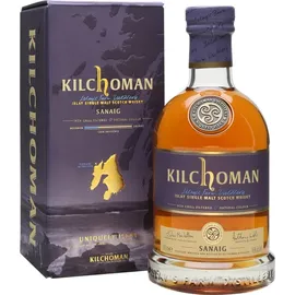 Kilchoman Sanaig Islay Single Malt Scotch 46% vol 0,7 l Geschenkbox