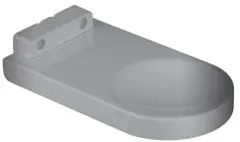 Tropfschale für Armhebelspender Universal 80018-S , Farbe: silber, für HS1500-S