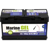 MarineGel AGM Solarbatterie 12V Wartungsfrei