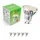 Energmix LED-Spot 2064x5 4W GU10 warmweiß 5 St.
