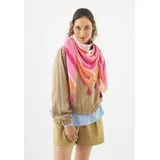 Codello Peanut Tuch aus feiner Modal-Baumwoll-Mischung mit Snoopy-Herz-Motiv