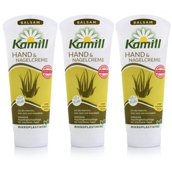 Kamill Hautcreme Kamill Hand & Nagelcreme Balsam 100ml – Handcreme Kamillenextrakt (3er