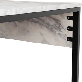 HANAH Home Zeitgemäßer und praktischer Schreibtisch, Freesia, Schwarz, 240 x 74 x 60 | 100% melaminbeschichtete Spanplatte | perfekt für modernes Homeoffice & Arbeitszimmer, Elegantes & funktionales Design