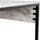 HANAH Home Zeitgemäßer und praktischer Schreibtisch, Freesia, Schwarz, 240 x 74 x 60 | 100% melaminbeschichtete Spanplatte | perfekt für modernes Homeoffice & Arbeitszimmer, Elegantes & funktionales Design