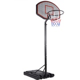 Deuba® Basketballkorb höhenverstellbar 257-305cm mit Rollen