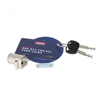 ABUS XPlus Schließzylinder für PowerTube Akkus - ein Schlüssel für mehrere Schlösser - Silber