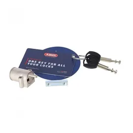 ABUS XPlus Schließzylinder für PowerTube Akkus - ein Schlüssel für mehrere Schlösser - Silber
