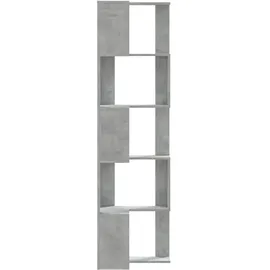 vidaXL Eckregal Bücherregal 50 x 50 x 179 cm Betongrau