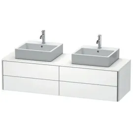 Duravit XSquare Waschtischunterbau wandhängend XS4917, 4 Schubkästen, 1600 x 548mm × 40 × 54,8 cm,