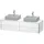 Duravit XSquare Waschtischunterbau wandhängend XS4917, 4 Schubkästen, 1600 x 548mm × 40 × 54,8 cm,