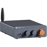 Fosi Audio BT20A Pro Hifi Verstärker, 300Wx2 Mini Verstärker mit Bluetooth 5.0 & TPA3255 Amp Chip, Austauschbare Op-Amps, Class D Verstärker Stereo 2.0 Kanal, Bass- und Höhenanpassung, Endstufe Hifi