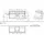 Villeroy & Boch Waschtischunterschrank 120 x 54,8 x 50 cm Marine Blue