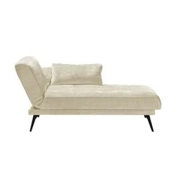 Recamiere  Amira ¦ beige ¦ Maße (cm): B: 200 H: 85 T: 106.0