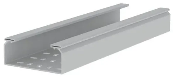 UNEX Kabelrinne lichtgrau RAL7035 60x150 U23X gelocht